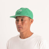 Smile Hat in Emerald Green