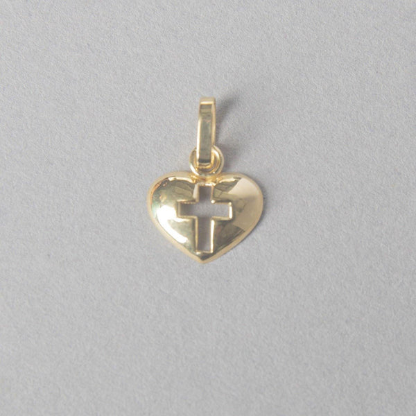 HEART + CROSS PENDANT