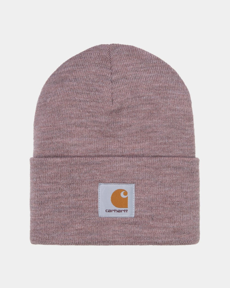 Acrylic Watch Hat in Earthy Pink