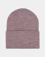 Acrylic Watch Hat in Earthy Pink