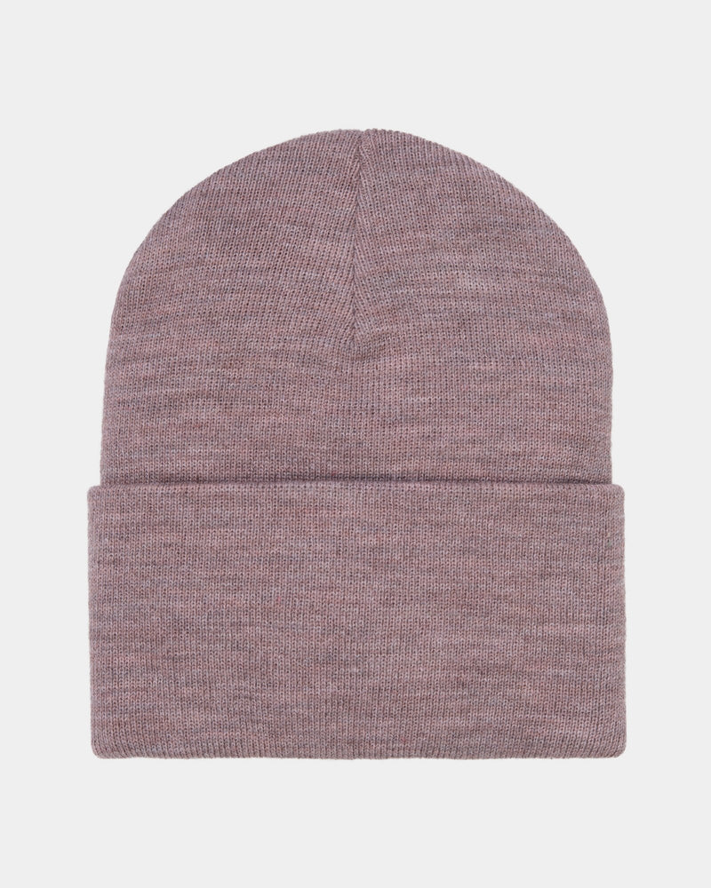 Acrylic Watch Hat in Earthy Pink