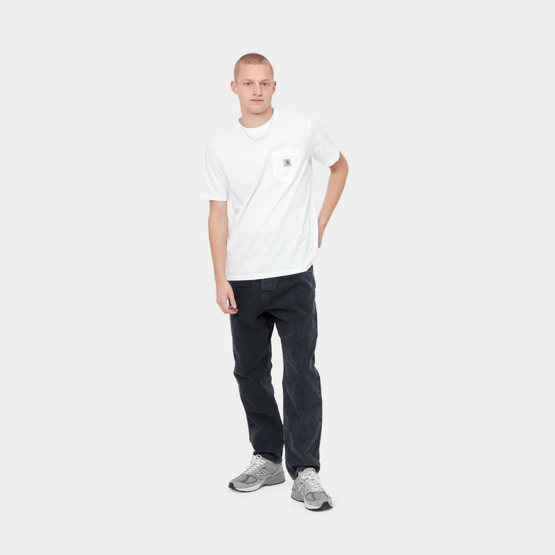 S/S Pocket T-Shirt in White