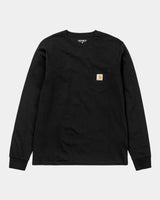 L/S Pocket T-shirt in Black