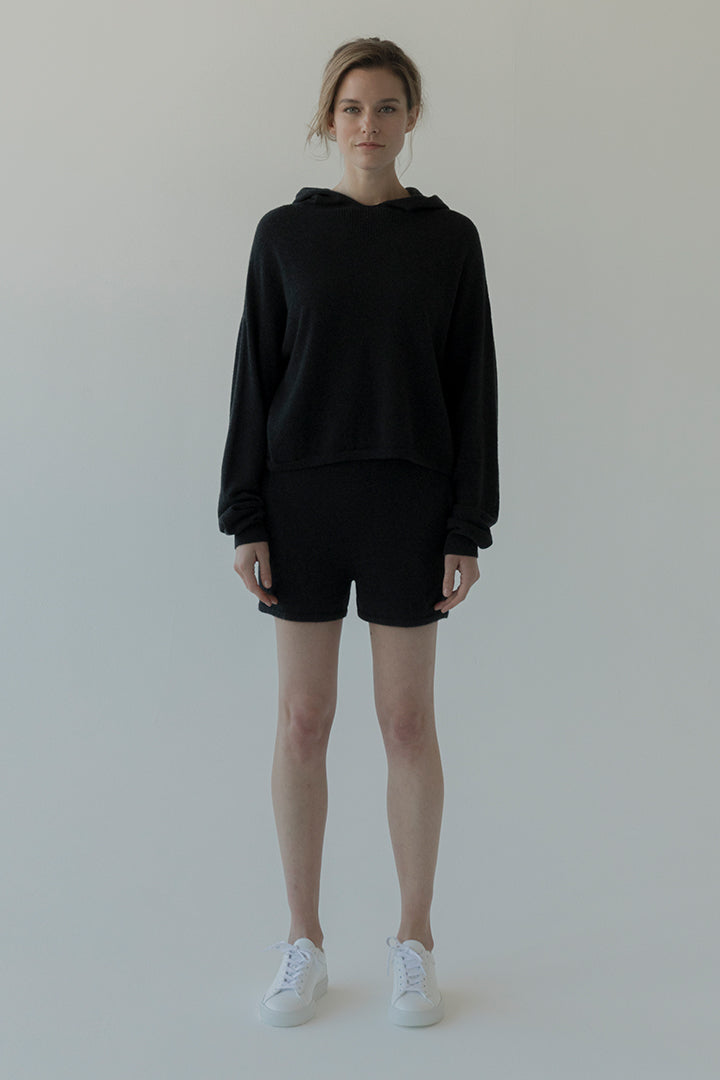 Womens Standard Crop Hoodie