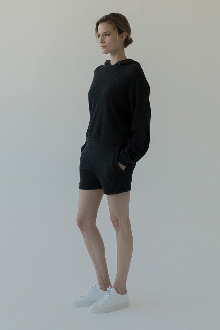 Womens Standard Crop Hoodie
