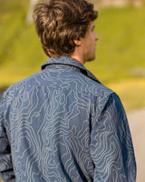 Canvas Kite Jacket / River Maps