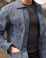 Canvas Kite Jacket / River Maps