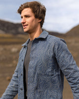 Canvas Kite Jacket / River Maps