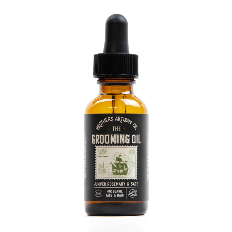 Grooming Oil in Juniper Rosemary & Sage