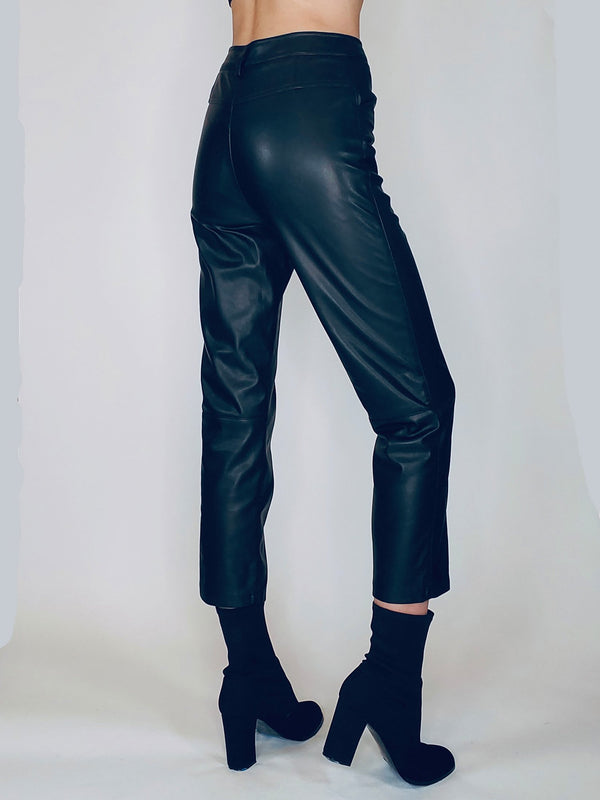 Jen Vegan Leather Trouser