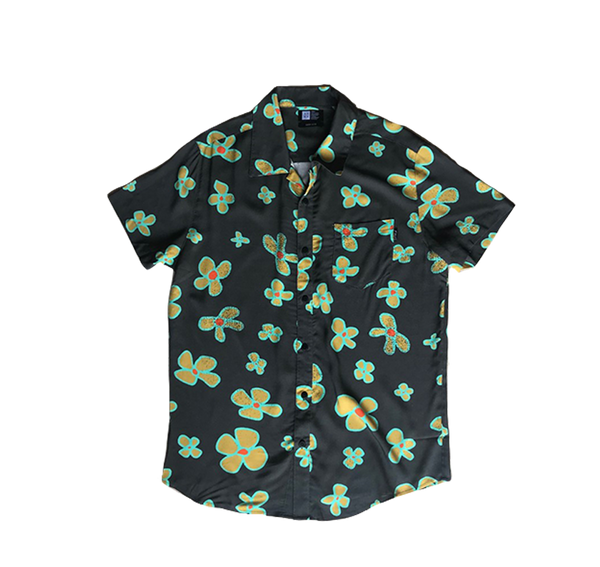 Korman S/S Shirt in Charcoal