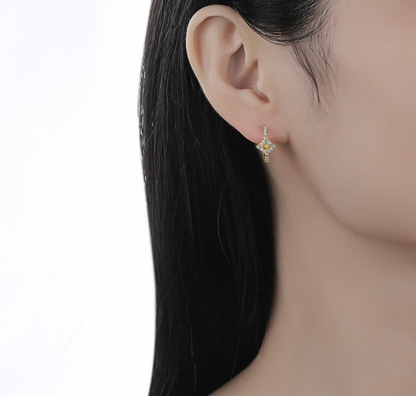 Smiling Light Lab Grown Diamond Earrings