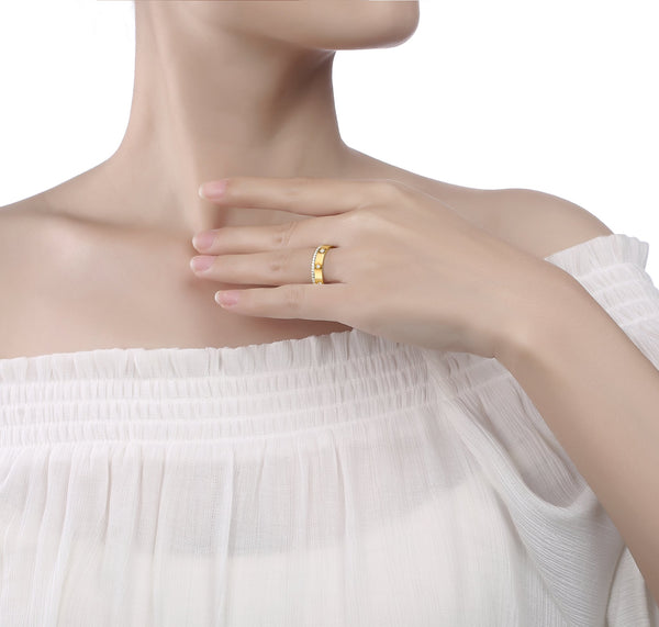 Stackable Lab Grown Diamond Sparkle Band