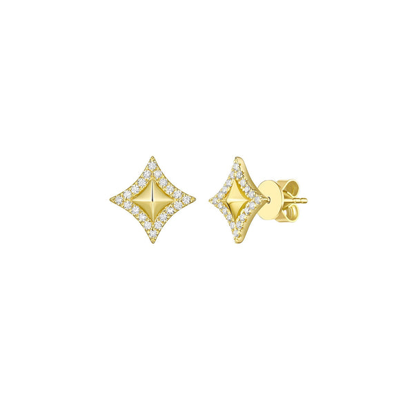 Sparkles Halo Lab Grown Diamond Studs