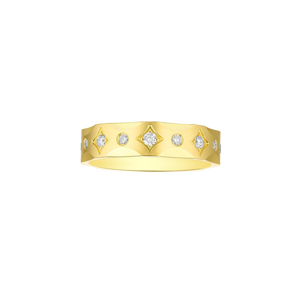 Stackable Lab Grown Diamond Sparkle Band