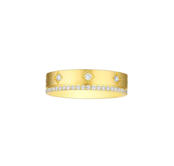 Stackable Lab Grown Diamond Sparkle Band