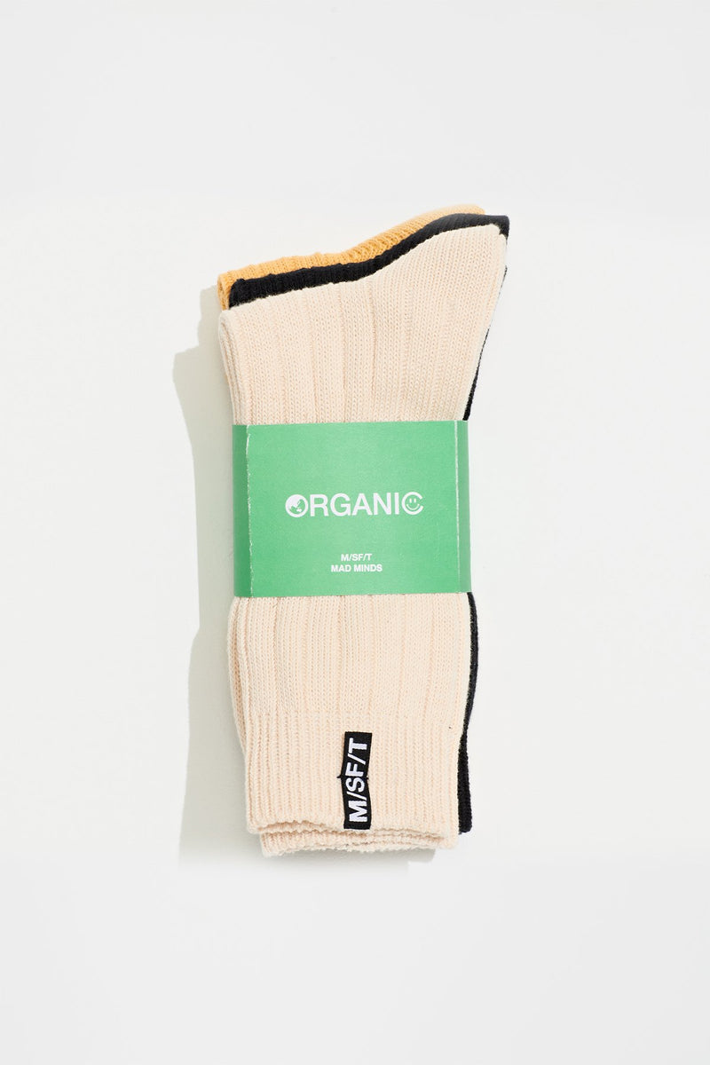 Concede Organic Sock 3 pack