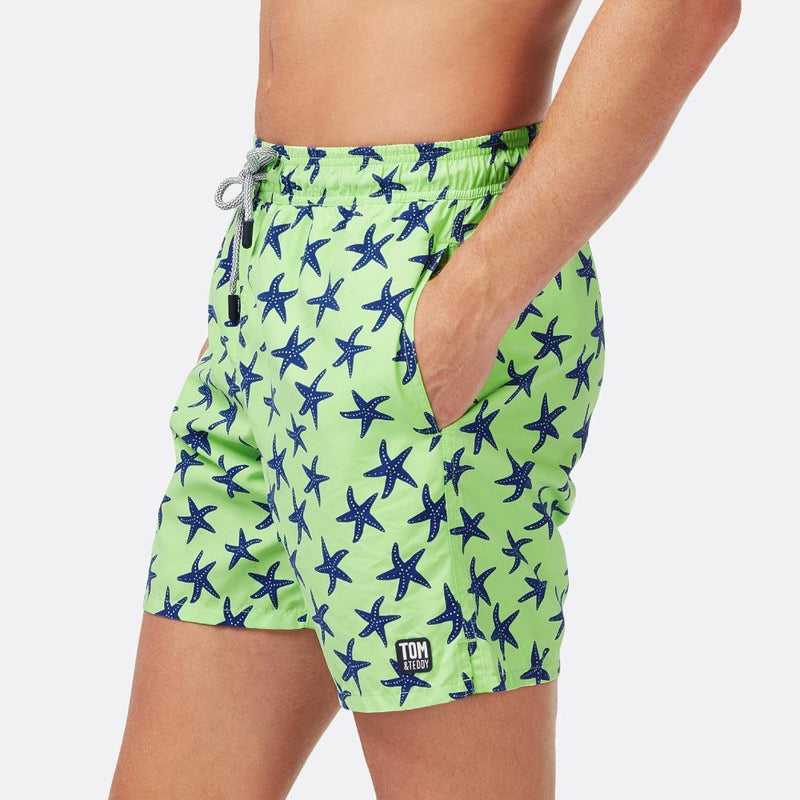 Fresh Green & Blue Starfish