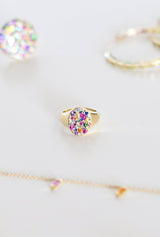 Multi Colored Pinky Signet Ring