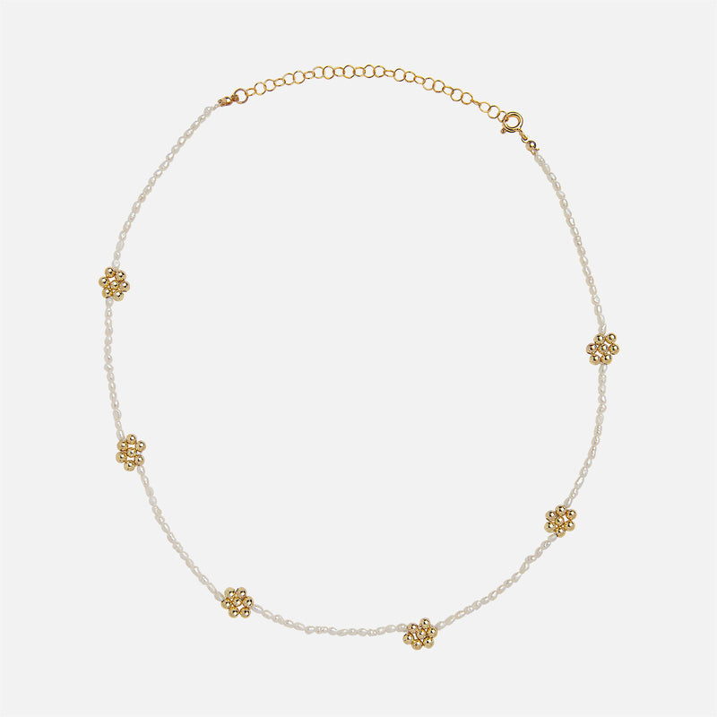 Daisy Necklace + Anklet