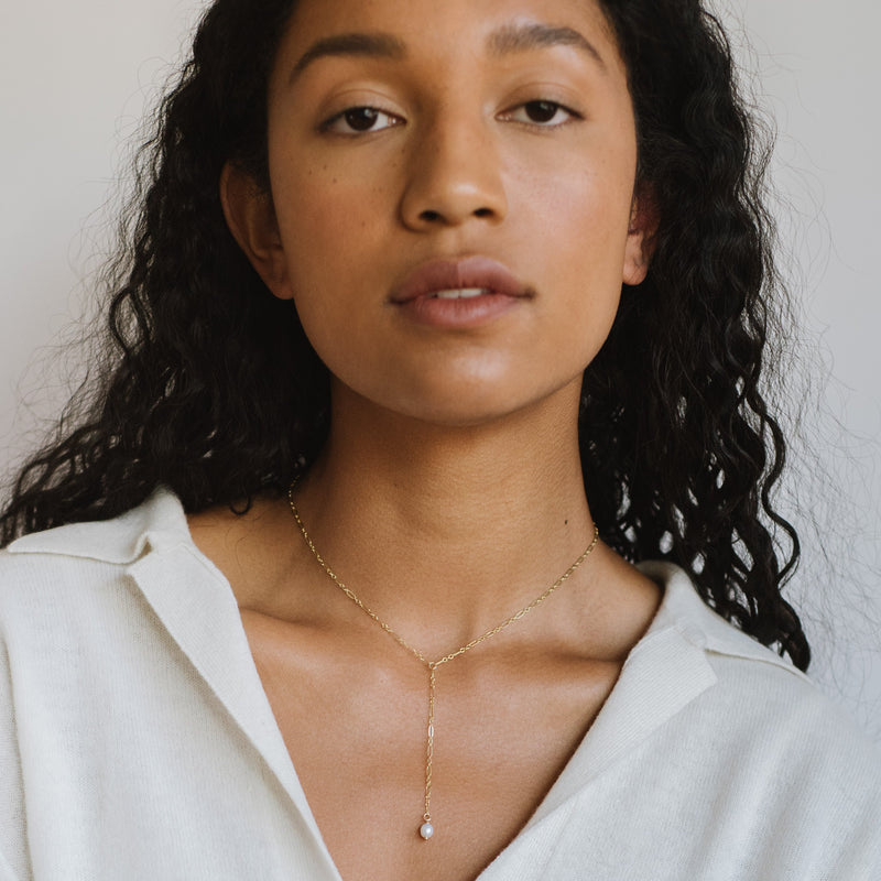 Kaela Pearl Lariat