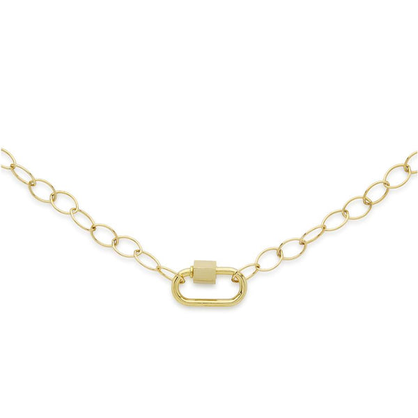 Peters Caribiner Clasp Necklace