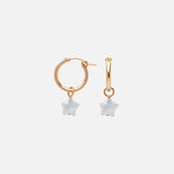 Anna Hoops + Chubby Star Charms