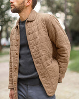 Quilted Kite Jacket / Chai