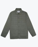 Quilted Kite Jacket / Stone