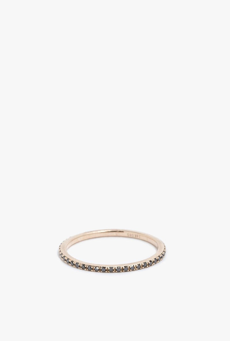Axis Ring w/ Pave Diamonds