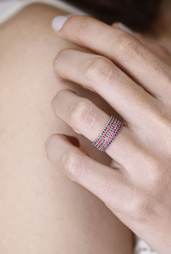 Gems Axis Ring