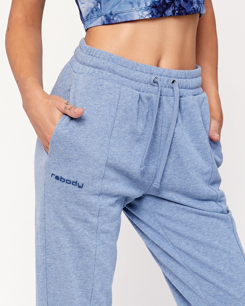 Rebody Pintuck French Terry Joggers - Smooth Mint