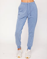 Rebody Pintuck French Terry Joggers - Smooth Mint