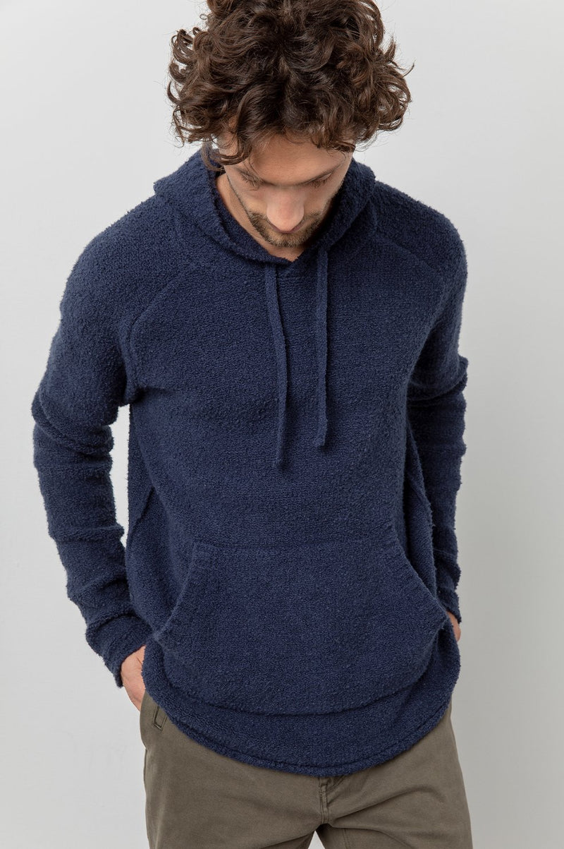 Rollins Hoodie in Navy