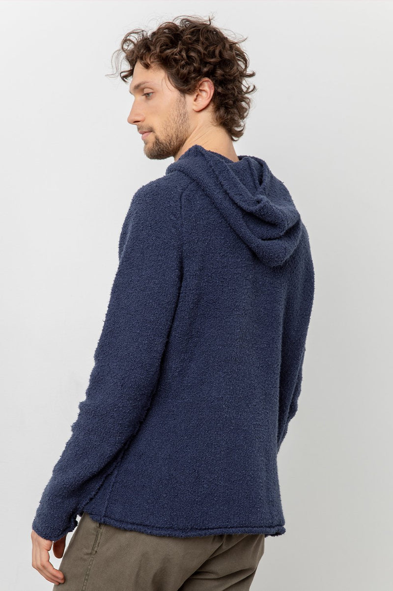 Rollins Hoodie in Navy