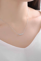 Round Geometric Necklace