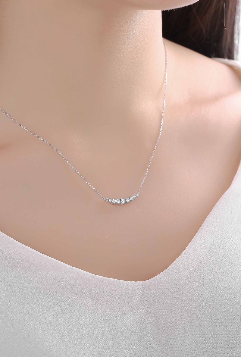 Round Geometric Necklace