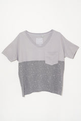 #61 Short Sleeve Tee in Ash Grey Wall