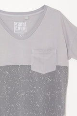 #61 Short Sleeve Tee in Ash Grey Wall