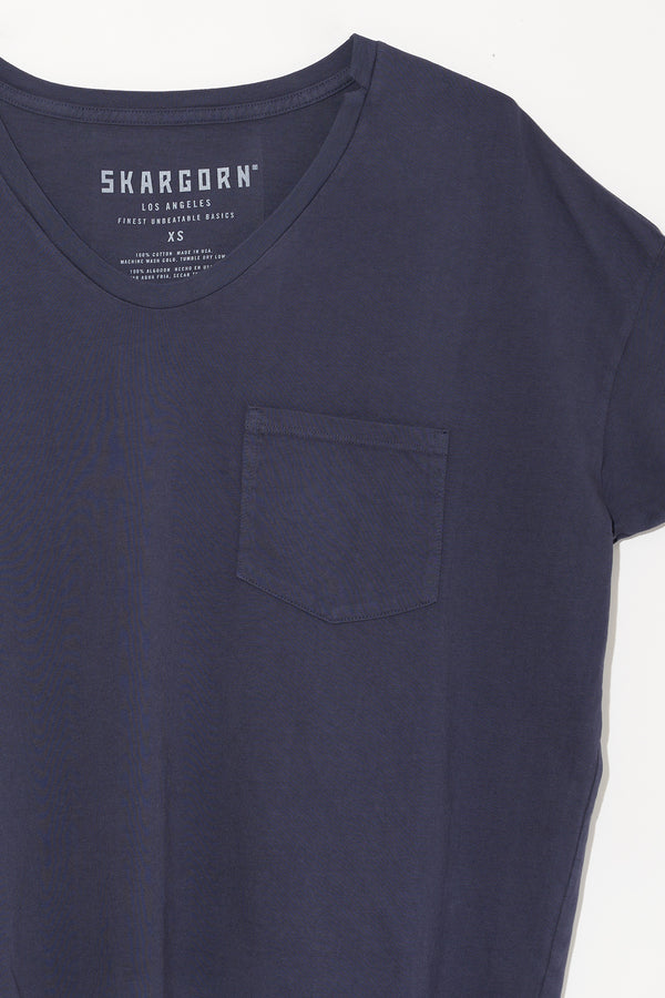 #61 Short Sleeve Tee in Indigo Wash