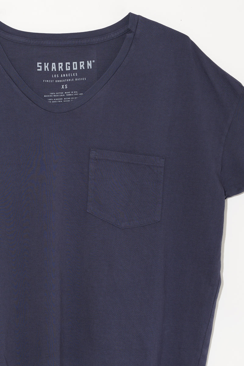 #61 Short Sleeve Tee in Indigo Wash