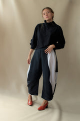 Swirl Pant in Black / White