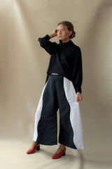 Swirl Pant in Black / White