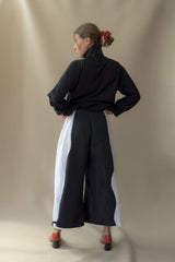 Swirl Pant in Black / White