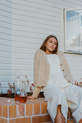 Day Tripper Jumpsuit in Cream