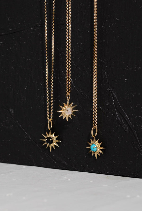 Starburst Necklace in Opal