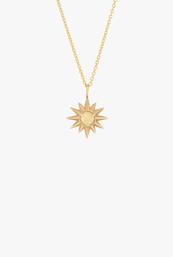 Starburst Necklace in Opal