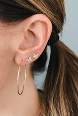The Perfect Gold Hoop Earrings P