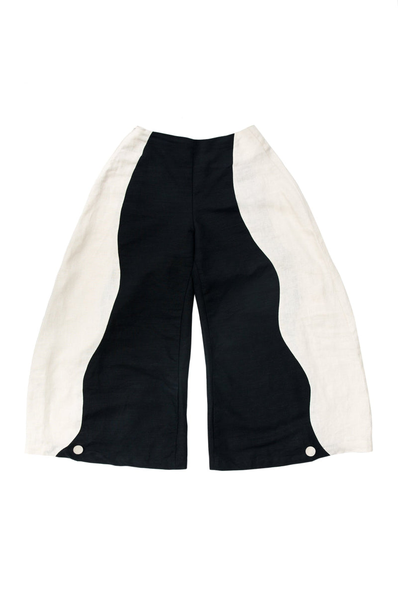 Swirl Pant in Black / White