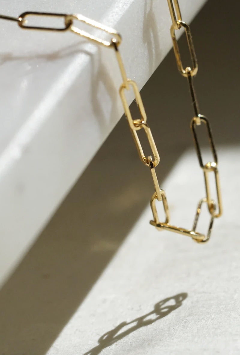 Brick Chain Necklace